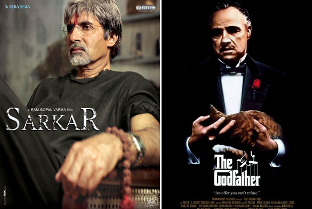 Sarkar (2005) and The Godfather (1972) Movie Poster