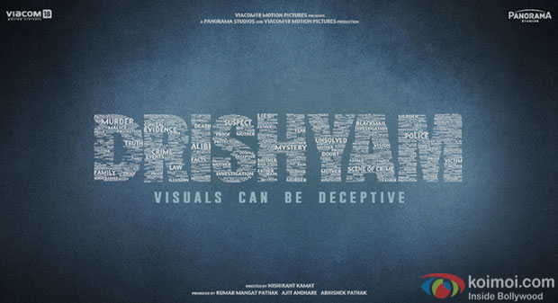 First Look : Drishyam Movie poster
