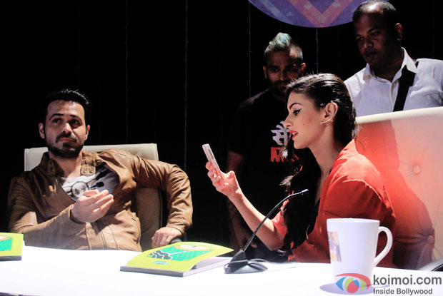 Emraan Hashmi and Amyra Dastur Promotes Mr X On The Set Of BBC's Kaisi Yeh Yaariyan