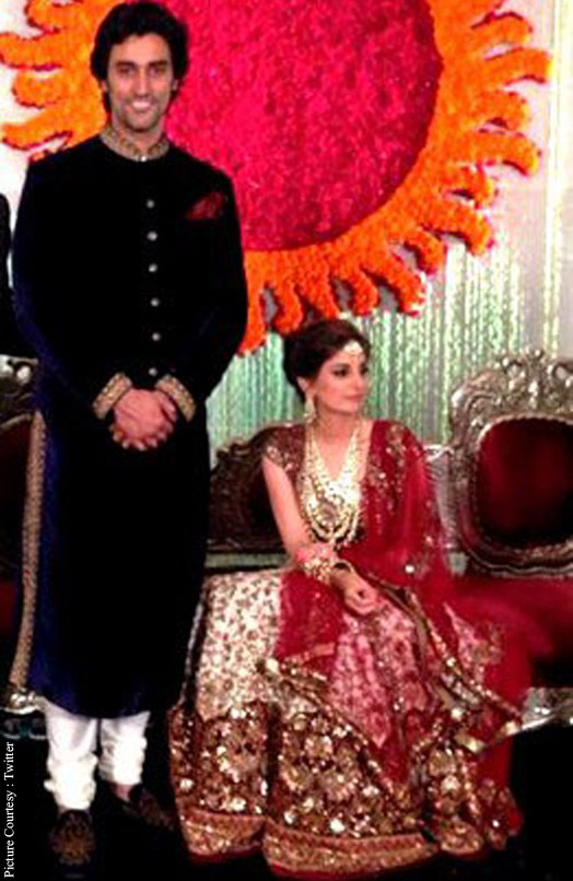 Kunal Kapoor and Naina Bachchan's Wedding Reception