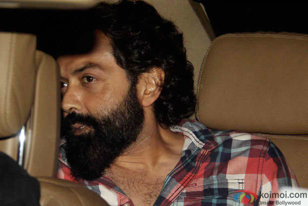 Bobby Deol during the Soha Ali Khan's Party