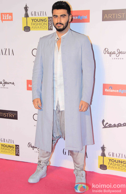 Arjun Kapoor Snapped At Grazia Young Fashion Awards