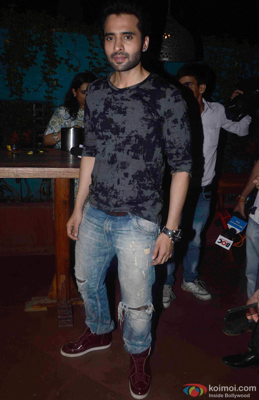 Jackky Bhagnani during the promotion of movie 'Welcome To Karachi'