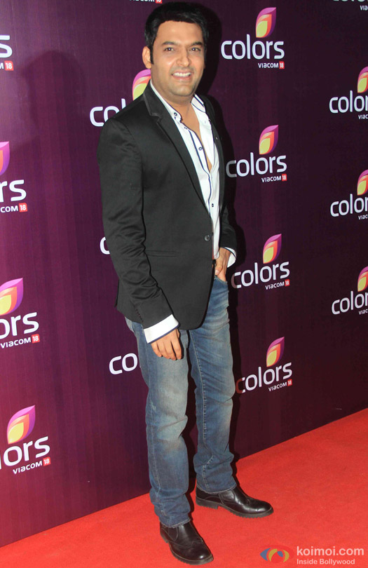 Kapil Sharma during the red carpet of Colors Party 2015