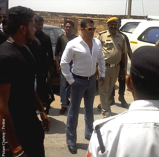 Salman Khan in Chittorgarh to shoot ‘Prem Ratan Dhan Payo’