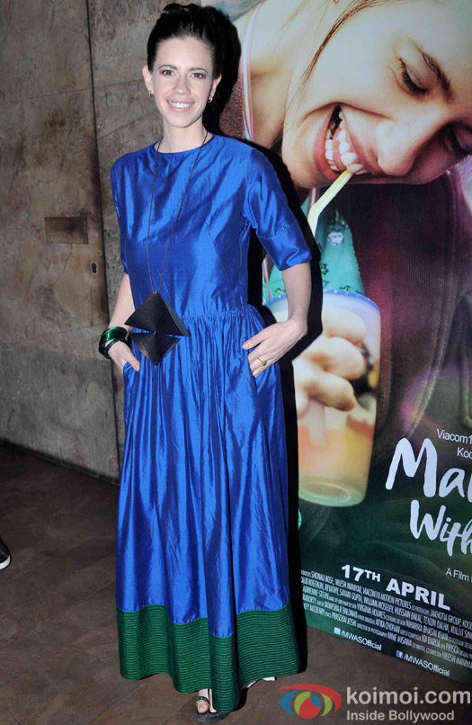 Kalki Koechlin during the special screening of movie Margarita with A Straw
