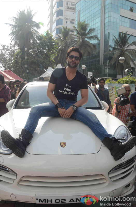 Jackky Bhagnani during the trailer launch of film Welcome To Karachi