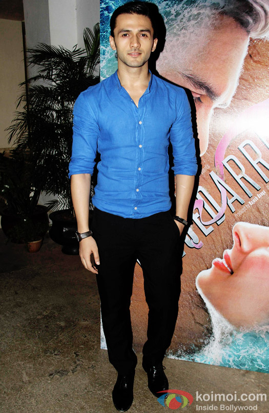 Mohit Dutta during the trailer launch of movie 'Ishqedarriyaan'