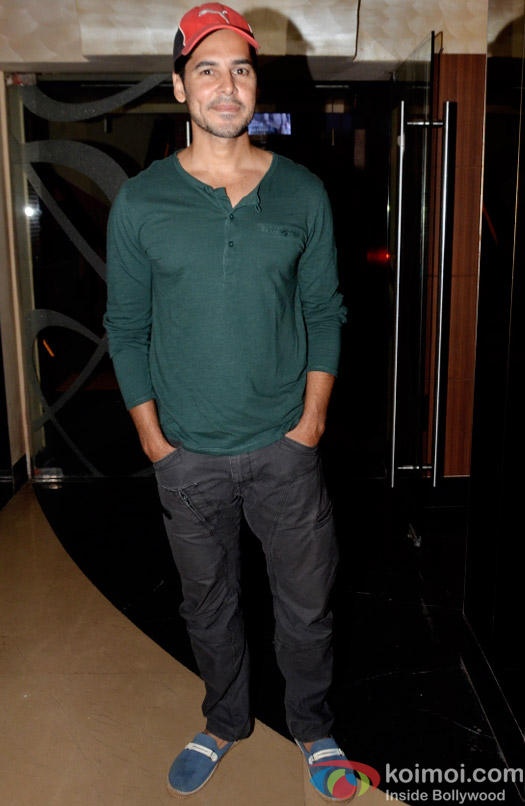 Dino Morea at the special screening of Dharam Sankat  Mein