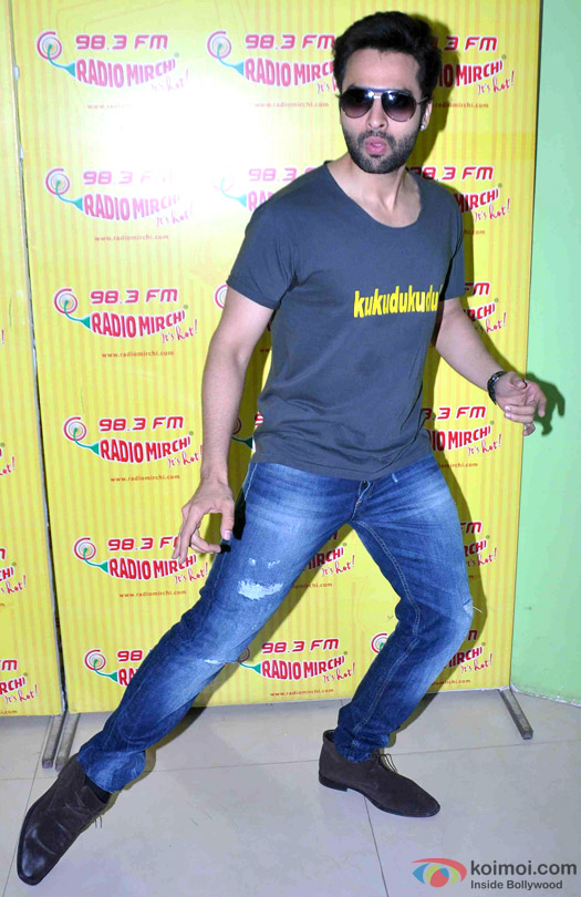 Jackky Bhagnani during the promotion of movie 'Welcome To Karachi' at Radio Mirchi