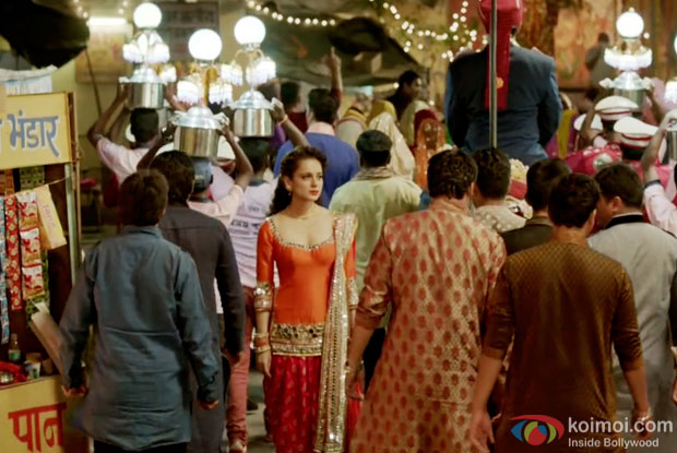 Kangna Ranaut in a still from movie 'Tanu Weds Manu Returns'