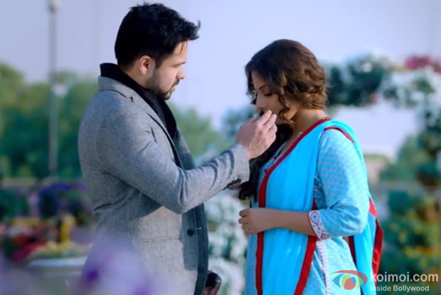 Emraan Hashmi and Vidya Balan in a still from movie 'Hamari Adhuri Kahani'