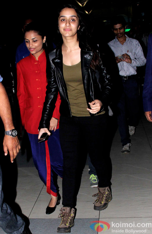 Shraddha Kapoor Spotted At Airport