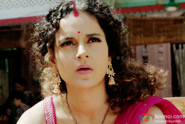Kangana Ranaut in a still from movie 'Tanu Weds Manu Returns'