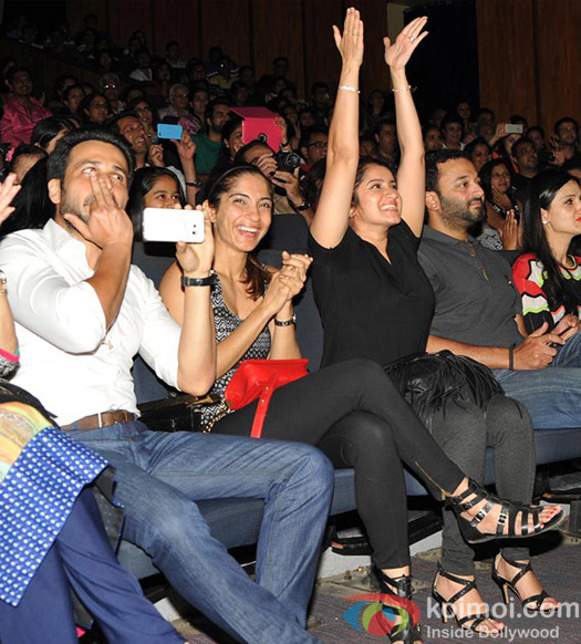 Emraan attended his son, Ayaan's dance performance along with the Shaimak Davar dance troupe 