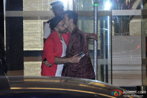 Ranveer Singh and Ranbir Kapoor Snapped At Arjun Kapoor's Birthday Bash