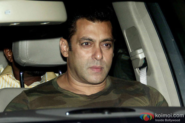 Salman Khan Snapped At Lightbox