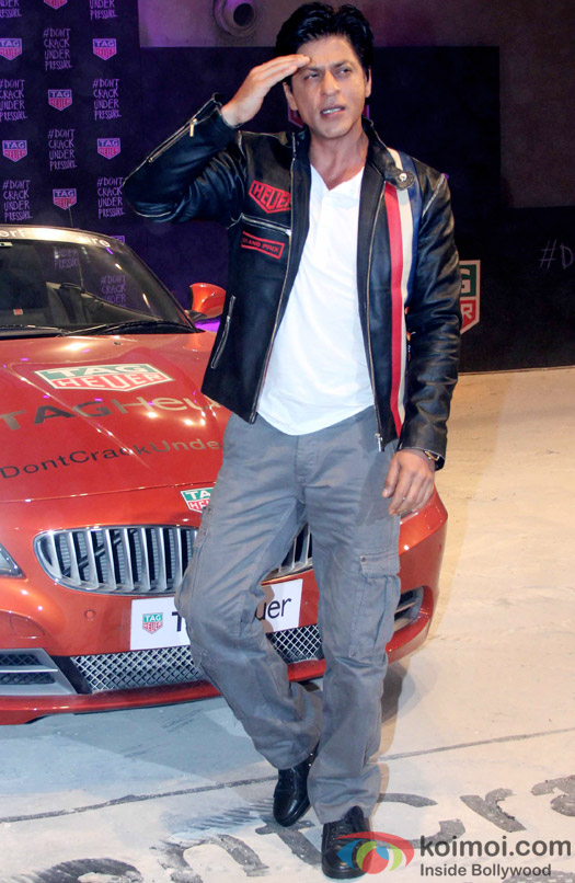 Shah Rukh Khan At The Launch Of Tag Heuer's New Edition