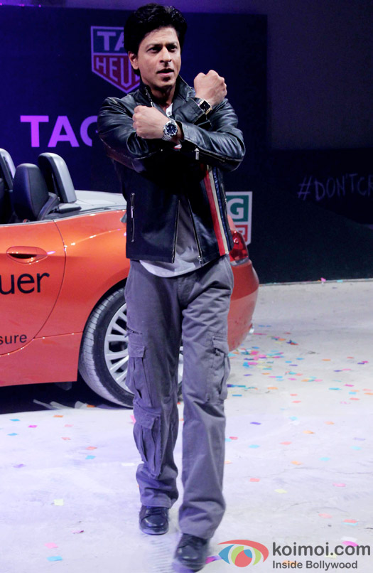 Shah Rukh Khan At The Launch Of Tag Heuer's New Edition