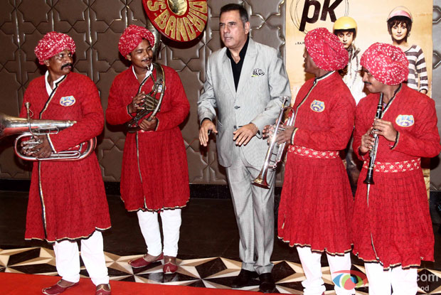 Boman Irani during the success party of movie 'PK'