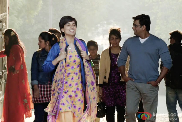 Kangana Ranaut and R. Madhavan in a still from movie 'Tanu Weds Manu Returns'