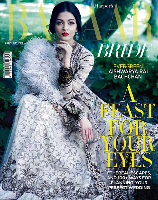 Aishwarya Rai on Harper's Bazaar Magazine Cover