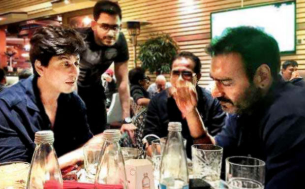 Shah Rukh Khan and Ajay Devgn meet up for dinner at Bulgaria
