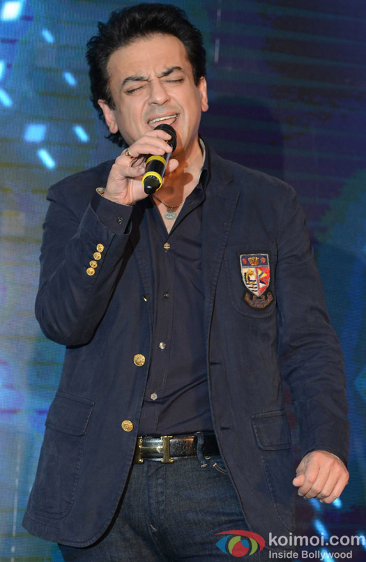 Adnan Sami during the promotion of movie Bajrangi Bhaijaan