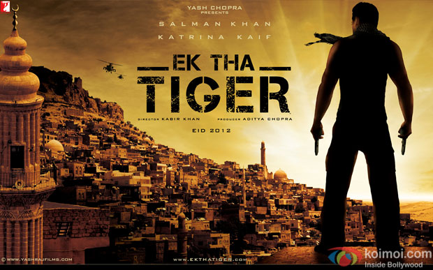 Salman Khan in a still from 'Ek Tha Tiger' movie poster