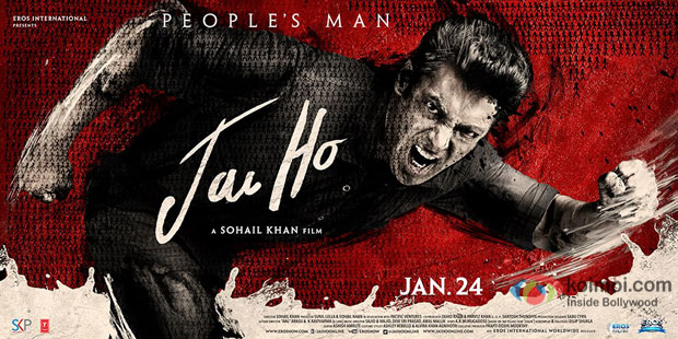 Salman Khan in a still from 'Jai Ho' movie poster