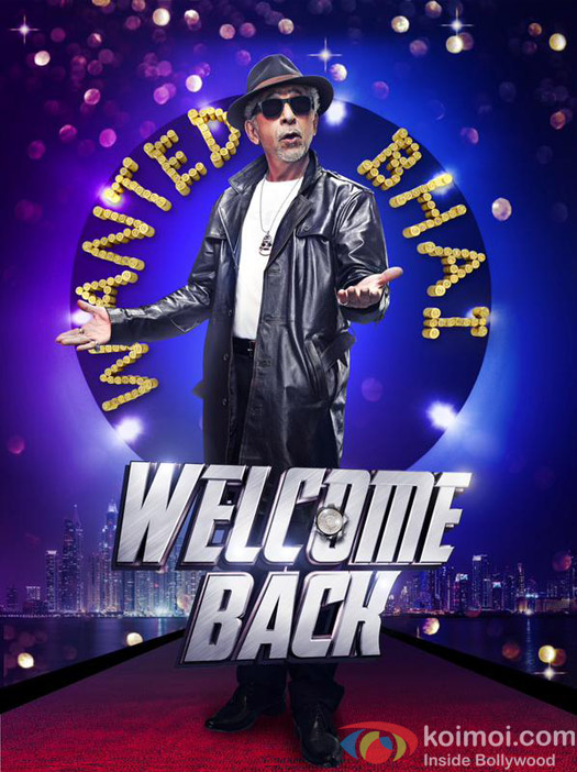 Naseeruddin Shah in a still from 'Welcome Back' movie poster