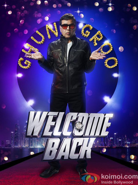 Paresh Rawal in a still from 'Welcome Back' movie poster
