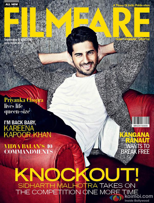 Hot! Sexy! Tall! Sidharth Malhotra On Filmfare Magazine's Latest Issue ...