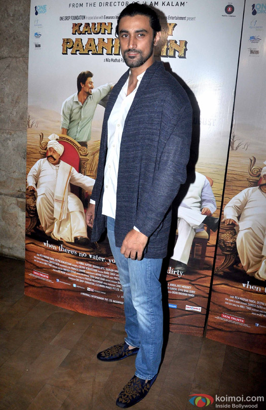Kunal Kapoor during the screening of movie 'Kaun Kitney Paani Mein'