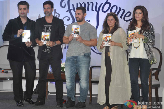 Mrs Funny Bones Book Launch : Twinkle Shares Funny Secrets About Aamir &  Akshay! - Koimoi