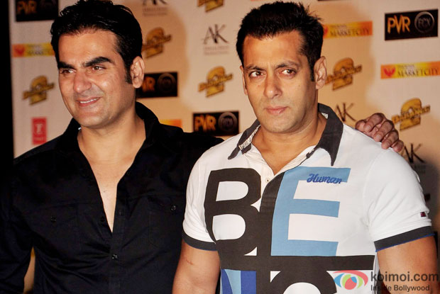 Arbaaz Khan and Salman Khan at an event