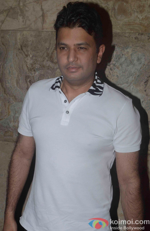 Bhushan Kumar during the screening of movie Bangistan