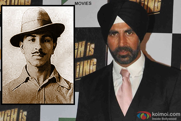 Akshay Kumar to pay homage to Bhagat Singh