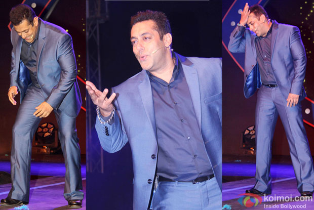 Salman Khan during the Launch of Bigg Boss season 9