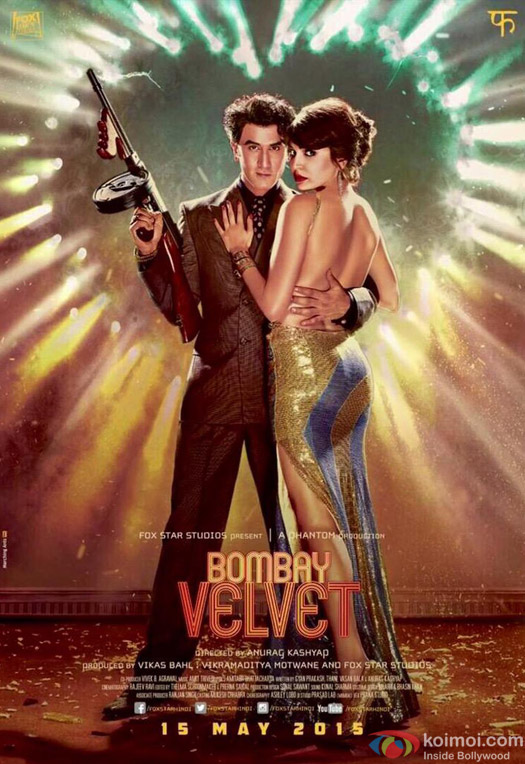 Ranbir Kapoor and Anushka Sharma in a still from movie 'Bombay Velvet'