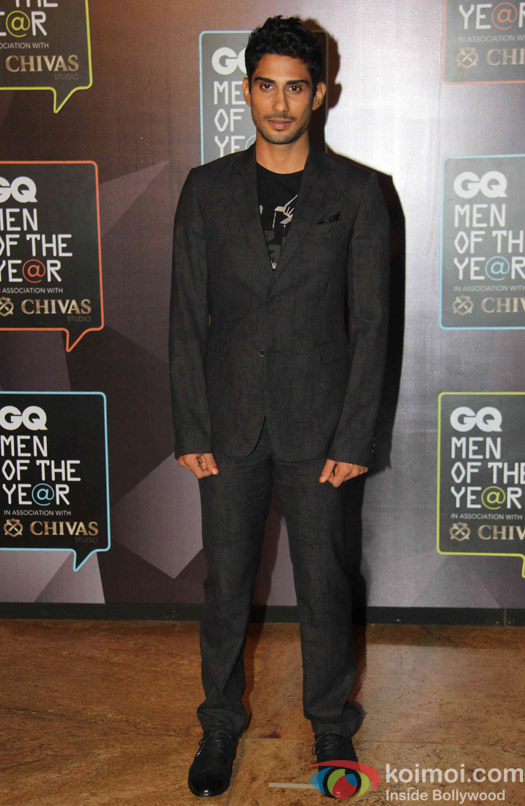 Prateik Babbar during the GQ Men of The Year Awards 2015