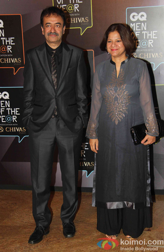  Rajkumar Hirani and Manjeet Hirani during the GQ Men of The Year Awards 2015