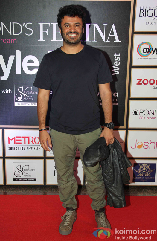 Vikas Bahl during the Femina Style Diva West 2015 awards in Mumbai