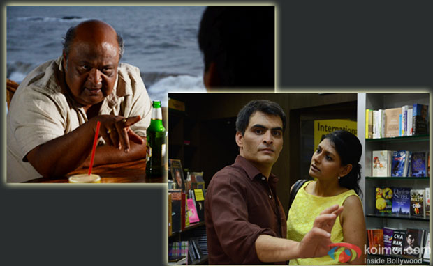 Saurabh Shukla, Nandita Das and Manav Kaul in a still from movie 'Albert Pinto Ko Gussa Kyun Aata Hai'