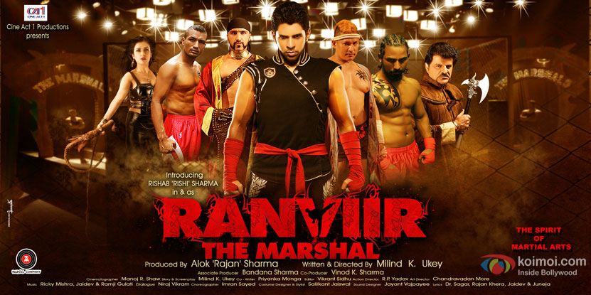 Rishab Rishi Sharma and Ramnitu Chaudhary starrer 'Ranviir The Marshal' movie poster