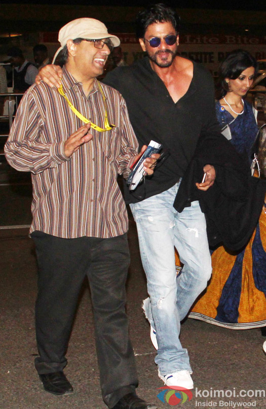 Shah Rukh Khan  spotted at airport