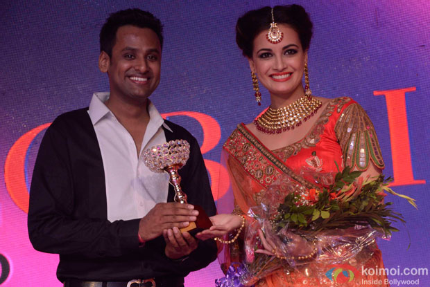  Dia Mirza during the19th Globoil awards ceremony held in Mumbai