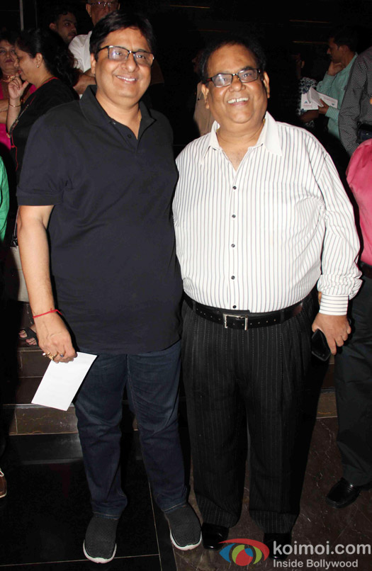 Satish kaushik during a special screening of movie Kis Kisko Pyaar Karoon