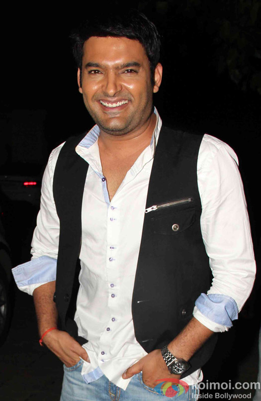 Kapil Sharma during a special screening of movie Kis Kisko Pyaar Karoon