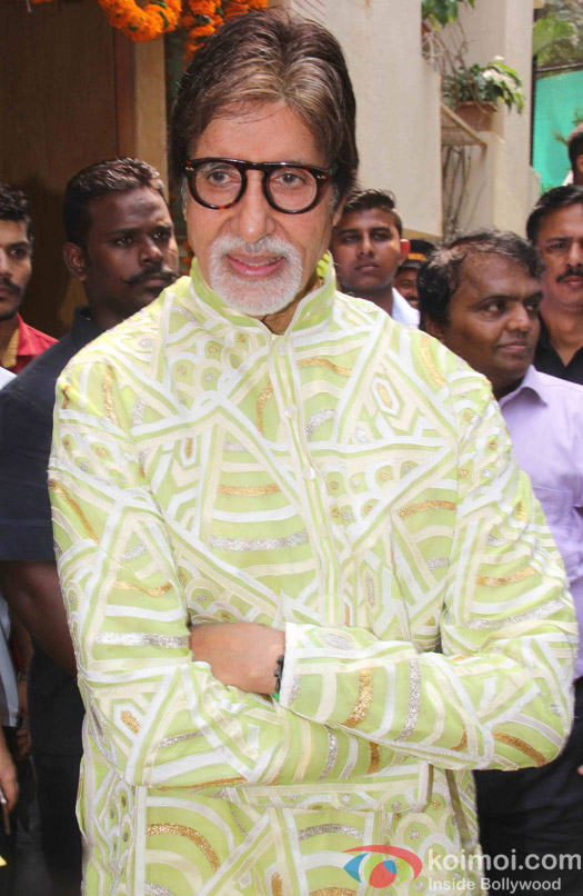  Amitabh Bachchan Celebrates 73rd Birthday